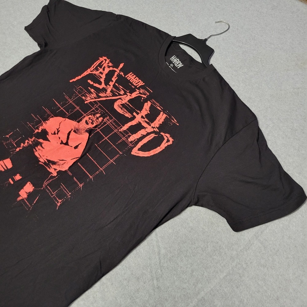 HARDY Psycho Portrait Graphic T-Shirt Black XXL